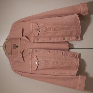 Peach Jean jacket